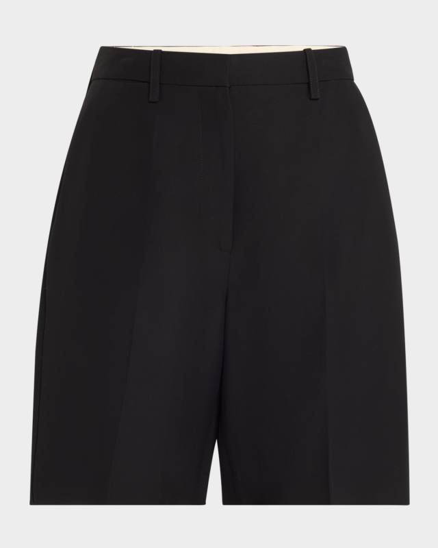 Straight Mens-Inspired Bermuda Shorts